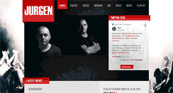 Desktop Screenshot of djjurgen.com