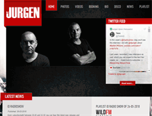 Tablet Screenshot of djjurgen.com